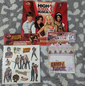 Disney High School Musical 3 and Camp Rock Party Set - Y2K Collectible